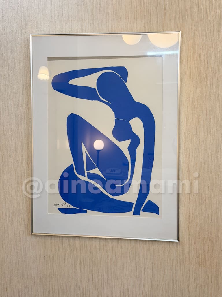 ホテル百貫　アンリ・マティスのポスター